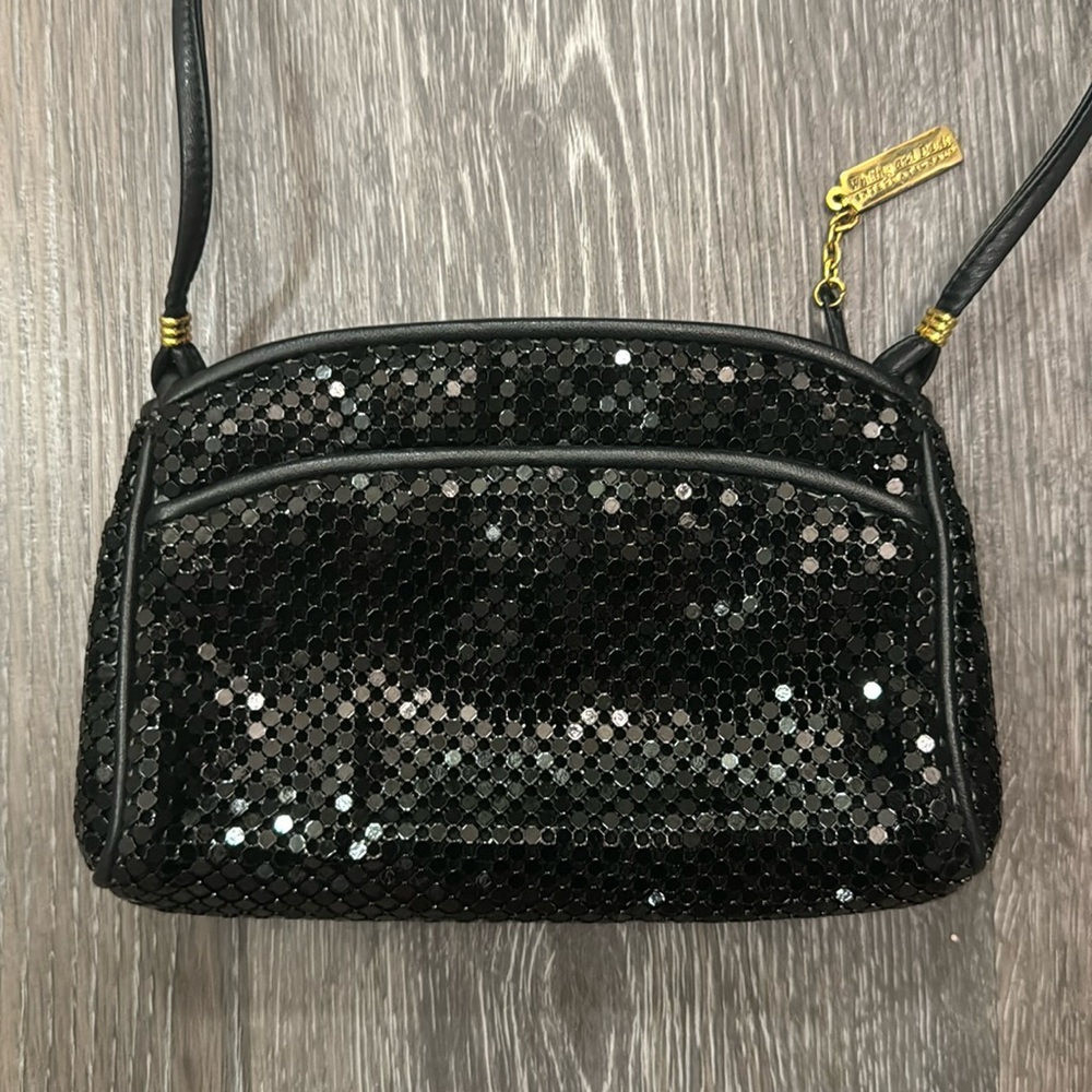 Vintage Whiting and Davis International Crossbody Bag